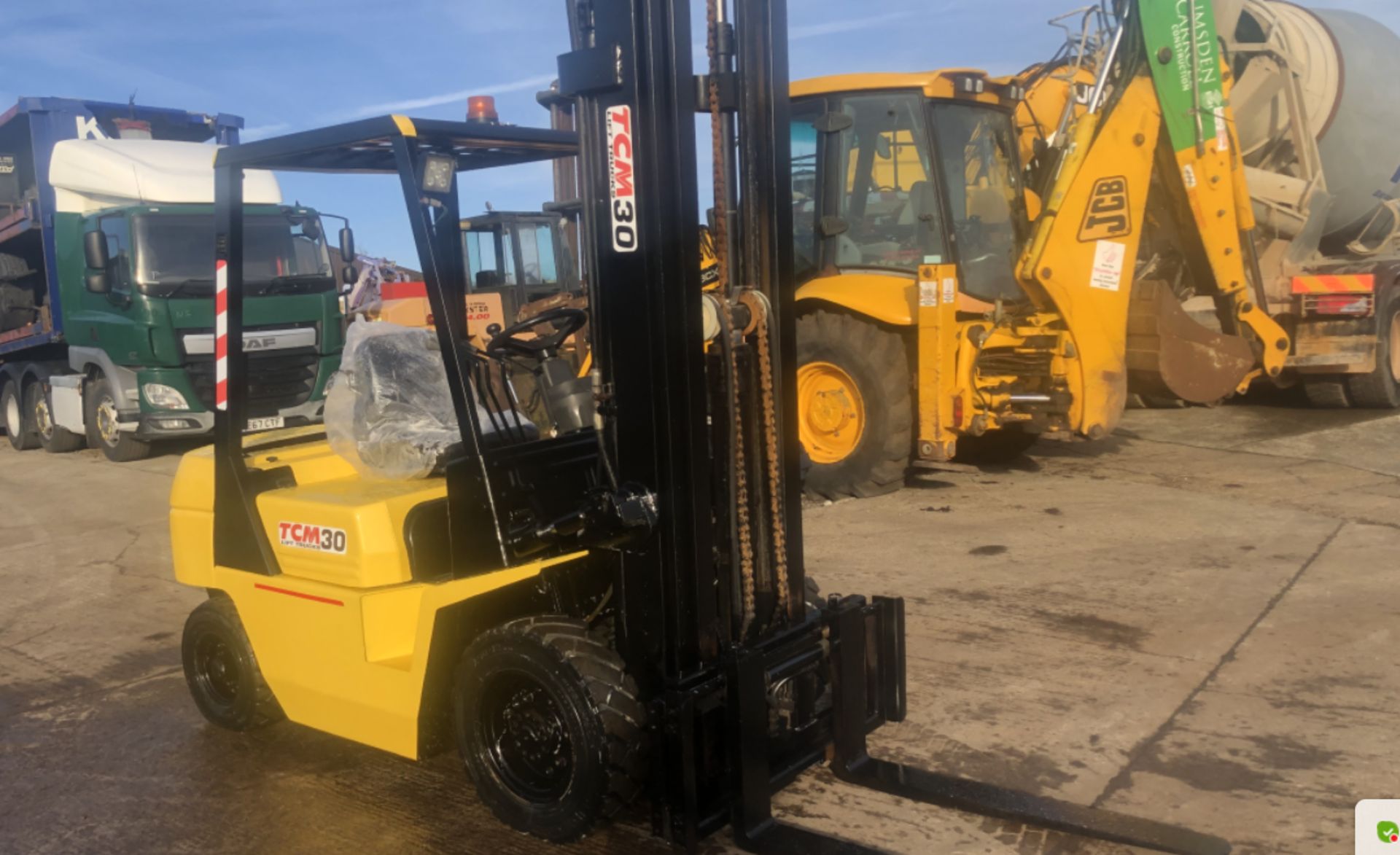 3 TON TCM FD 30 DIESEL FORKLIFT - Image 11 of 14