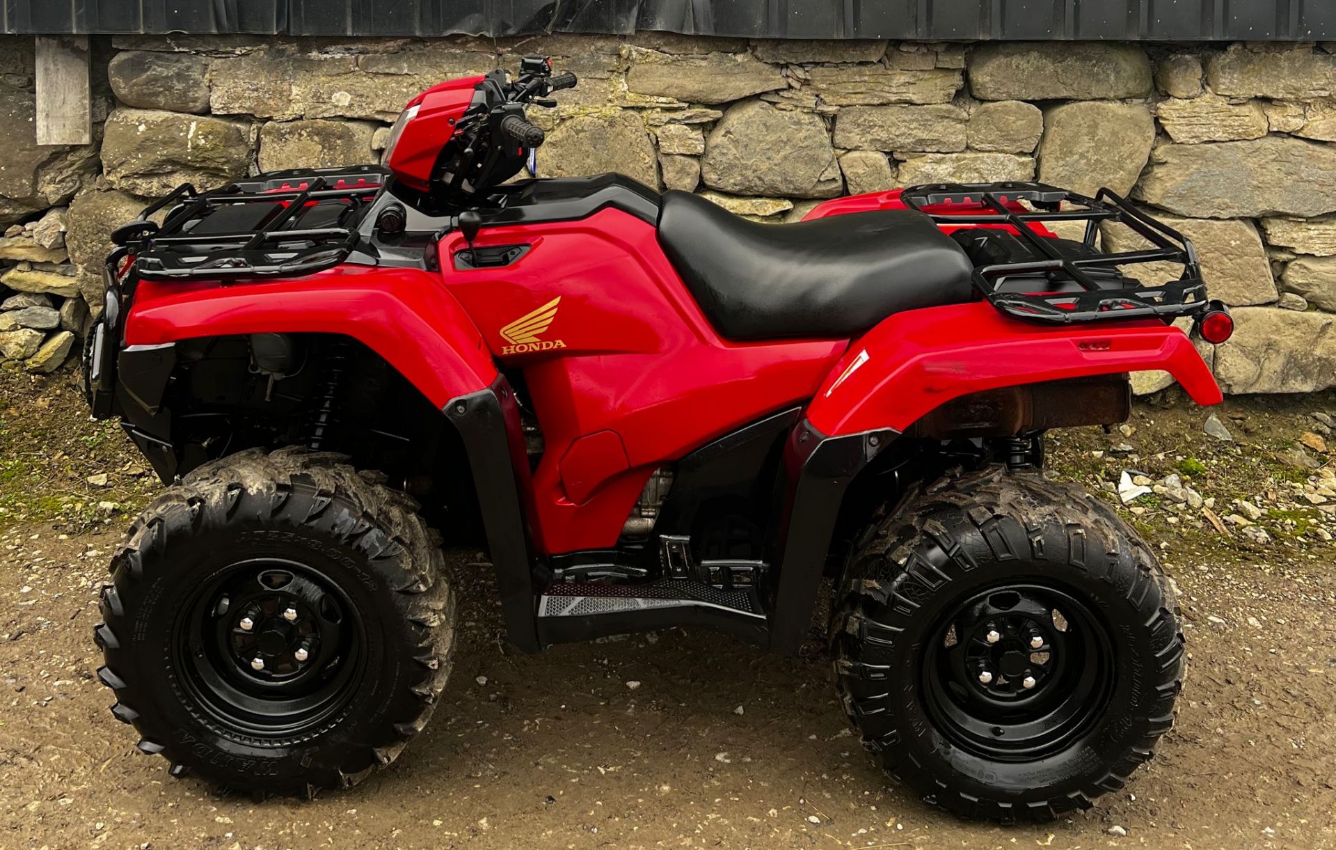 HONDA 4WD TRX500 QUAD 2017 IRS WINCH