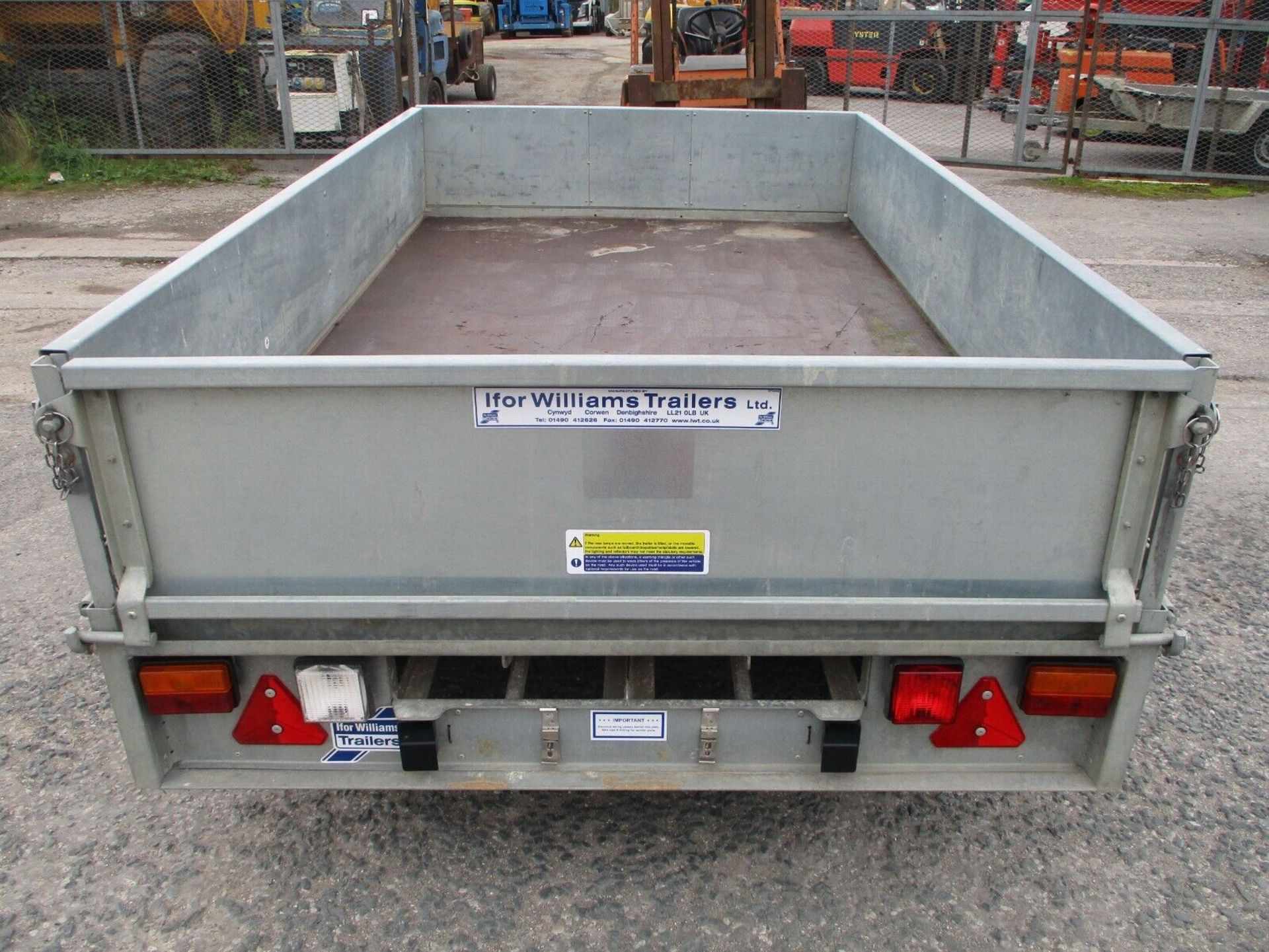 IFOR WILLIAMS LM85G: 8X4 TRAILER, 2700KG CAPACITY - Image 4 of 6
