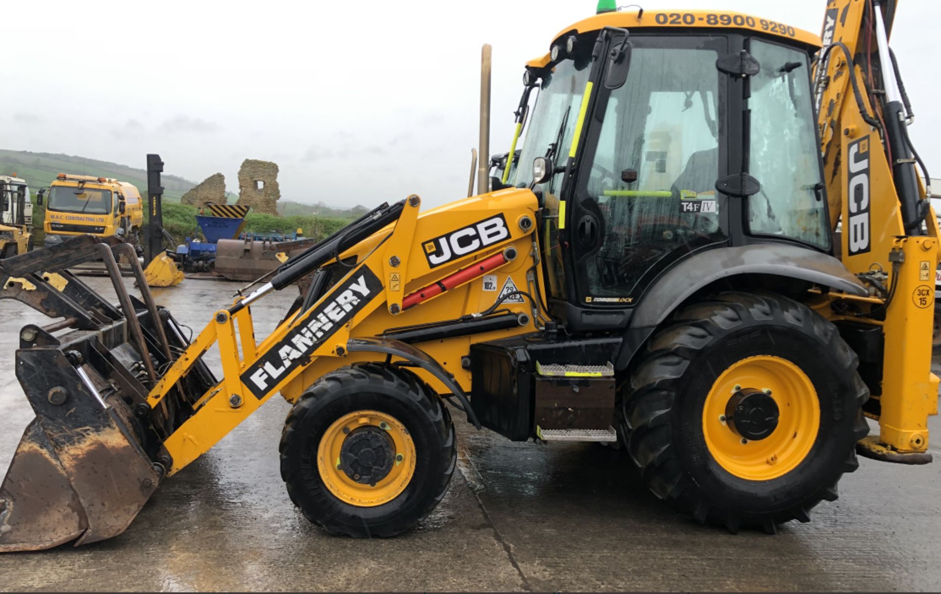 2016 DIESEL JCB 3CX SITEMASTER. - Image 7 of 10