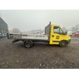 **(ONLY 94K MILEAGE)** MANUAL MARVEL: 2014 IVECO DAILY FLATBED - - NO VAT ON HAMMER