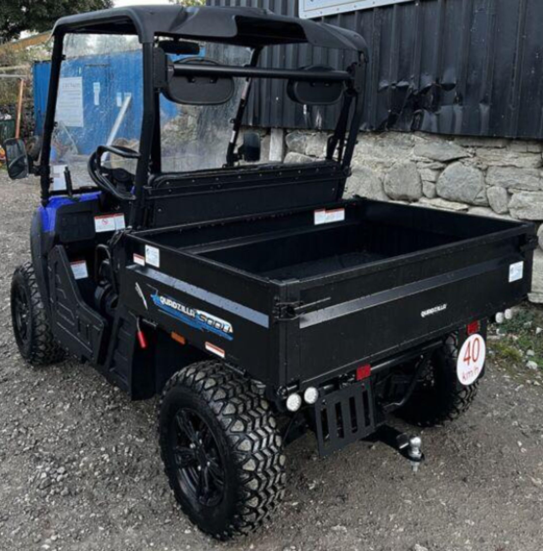 QUADZILLA 50DU: THE ELECTRIC UTV FOR AGRICULTURAL FARMS - Image 10 of 11