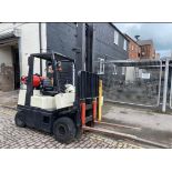 NISSAN 2.5TON GAS FORKLIFT - 5430 HOURS