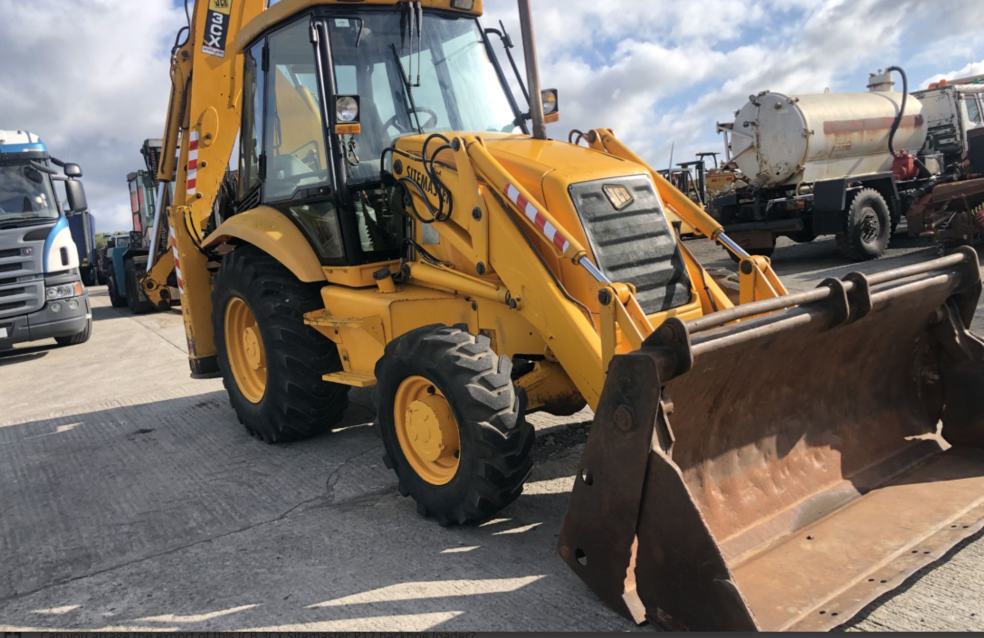 JCB 3CX SITEMASTER P12 BACKHOE LOADER - Image 3 of 12