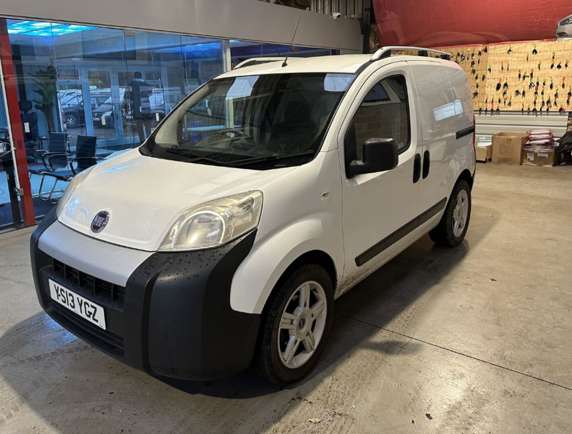 **(ONLY 85K MILES)** 2013 FIAT FIORINO CARGO AUTO: PRISTINE, SMOOTH DRIVE - (NO VAT ON HAMMER)