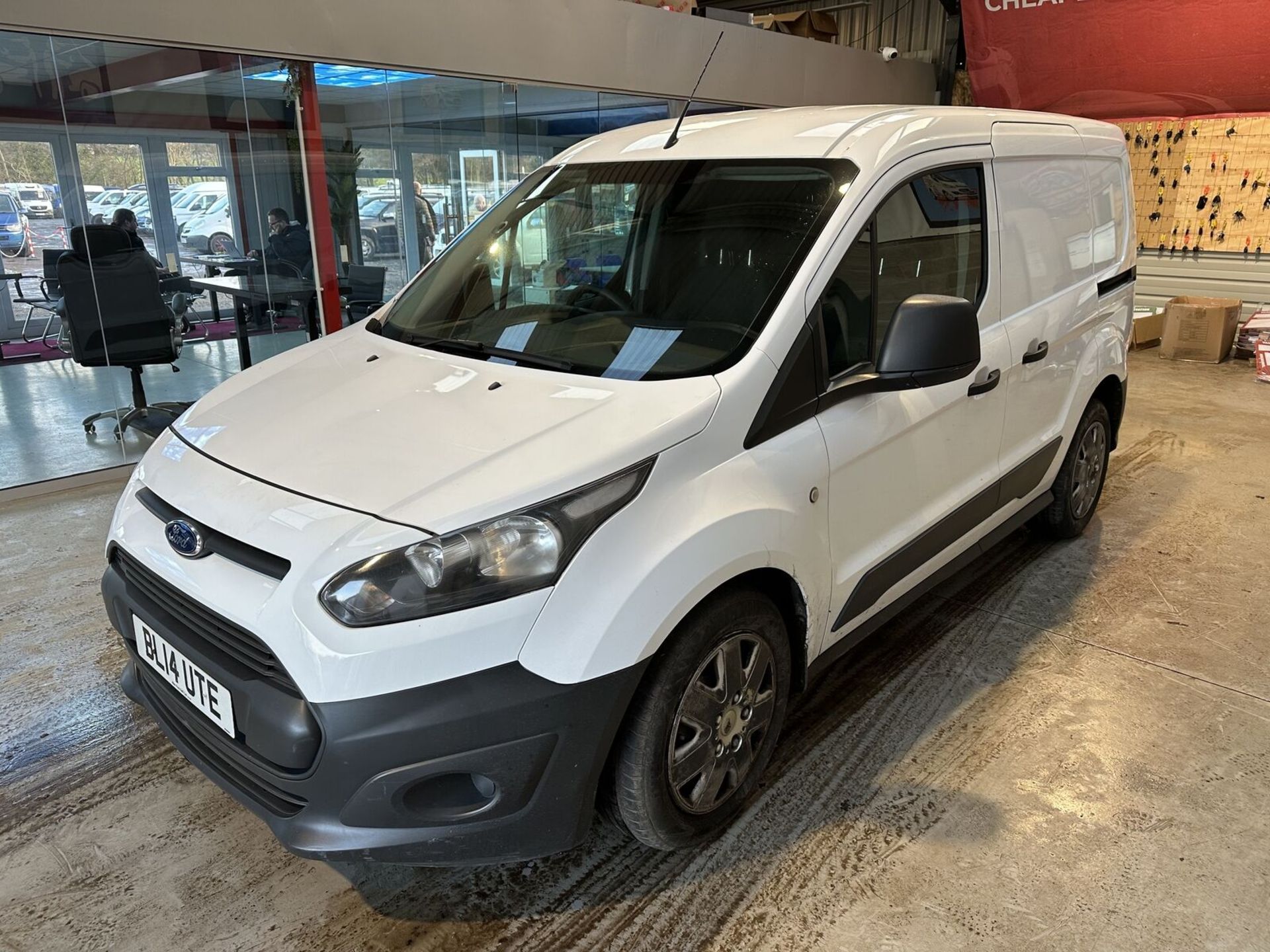 **(ONLY 67K MILEAGE)** 2014 TRANSIT CONNECT: IMMACULATE 1 OWNER VAN - (NO VAT ON HAMMER)