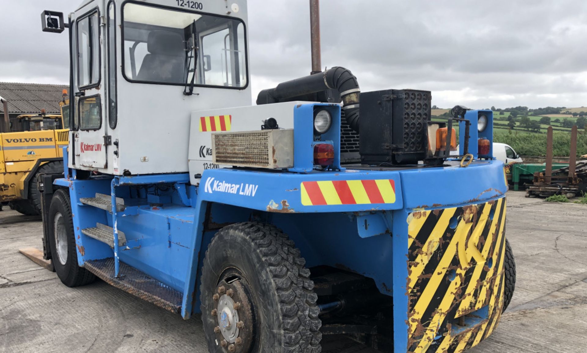 1999 DIESEL KALMAR DCD 12-1200 12TON DIESEL FORKLIFT - Image 10 of 14