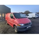 55 PLATE HIACE, PART SERVICE HISTORY - NO VAT ON HAMMER