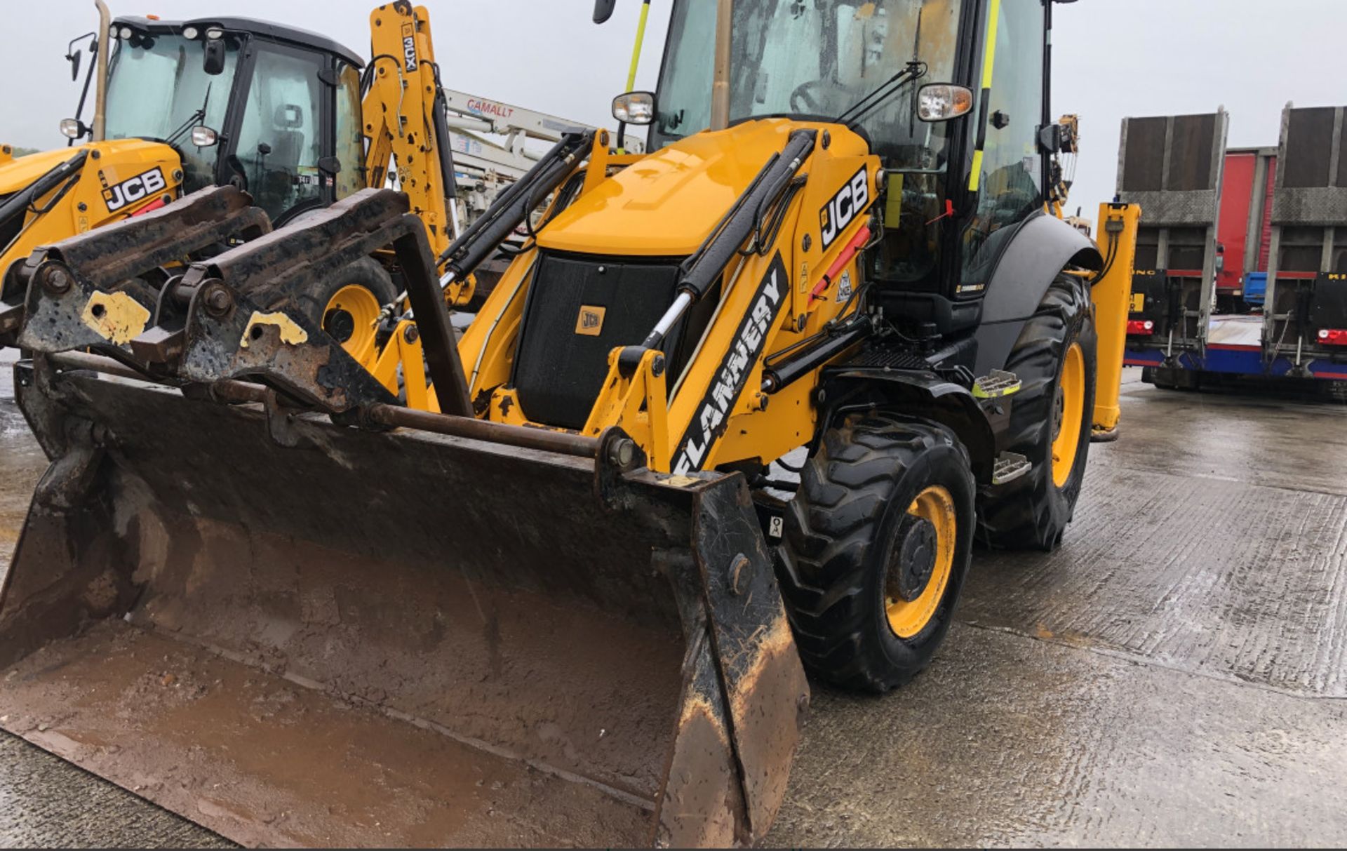 2016 DIESEL JCB 3CX SITEMASTER.