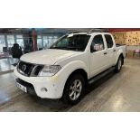 2014 NISSAN NAVARA: METICULOUSLY MAINTAINED TWIN CAB - (NO VAT ON HAMMER)