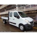 RENAULT MASTER 2016 TIPPER: CREW CAB, 7 SEATS, TOW BAR, 63K MILES