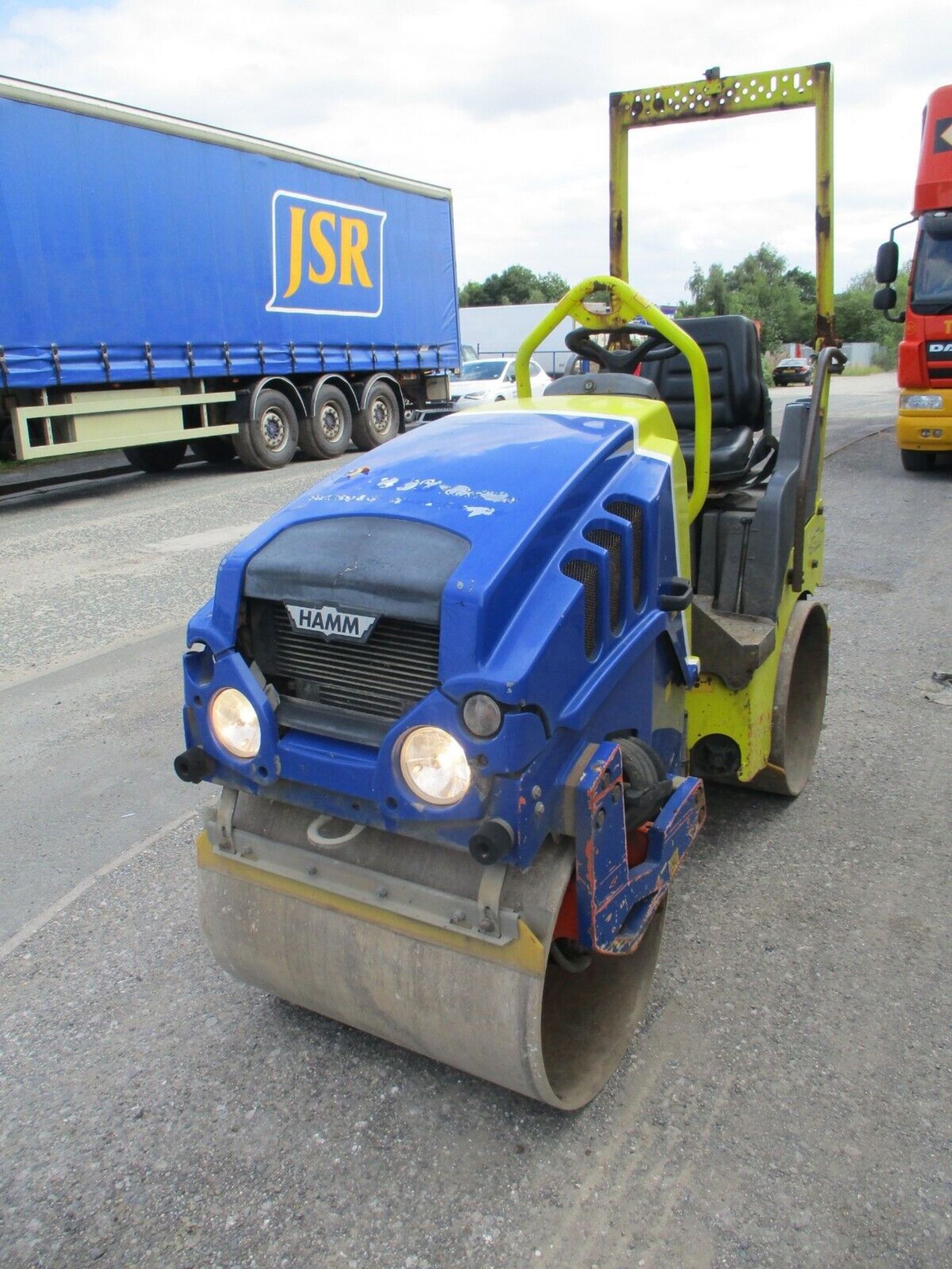 2014 HAMM HD8 VIBRATING ROLLER BOMAG 80 BENFORD TEREX 800 - Image 10 of 11