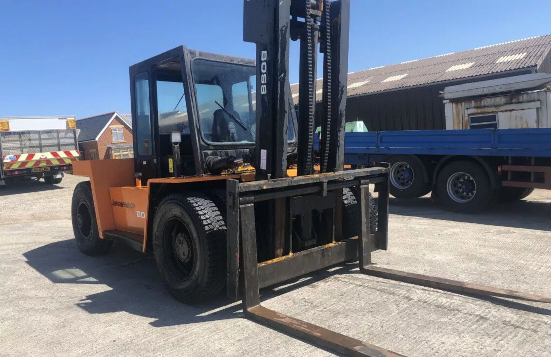 BOSS 10 TON DIESEL FORKLIFT - Bild 7 aus 9