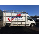 FUNCTIONAL COMPANY VAN: 2015 FIAT DUCATO LWB WINDOW RACK