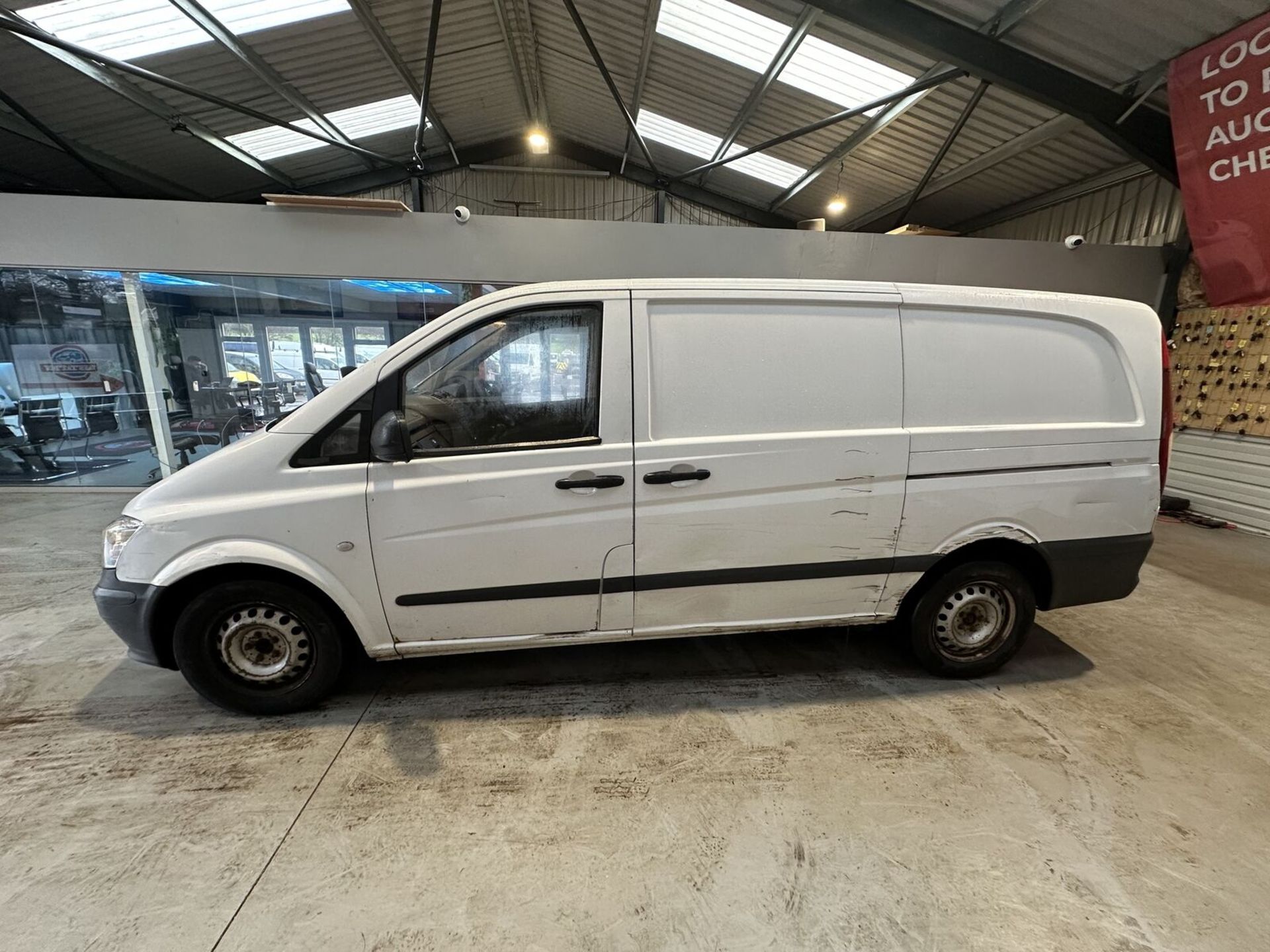 64 PLATE MERCEDES BENZ VITO LONG 2.2 CDI 1 OWNER - NO VAT ON HAMMER