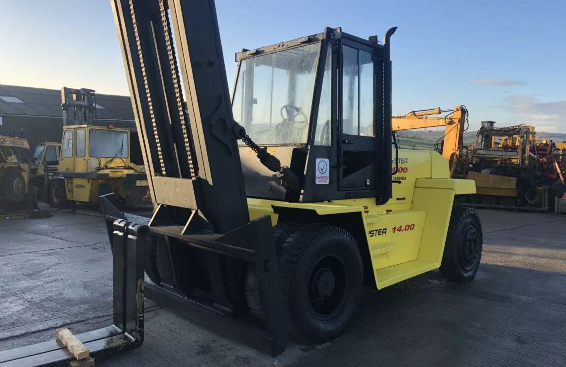 HYSTER H14.00XL DIESEL FORKLIFT - Image 15 of 15