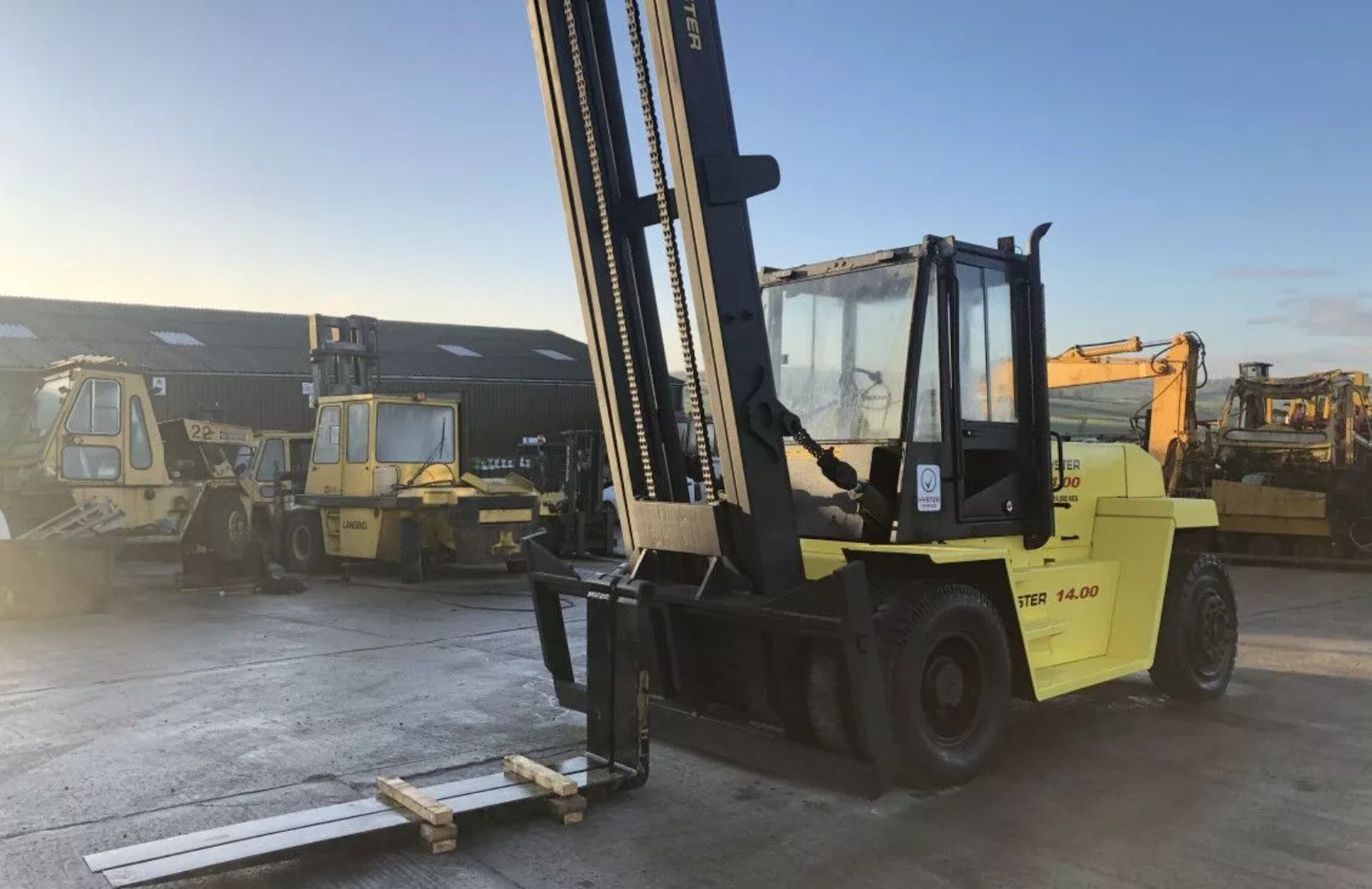 HYSTER H14.00XL DIESEL FORKLIFT