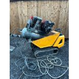 AIR COMPRESSOR DIESEL ENGINE ELECTRIC START 120LITRE