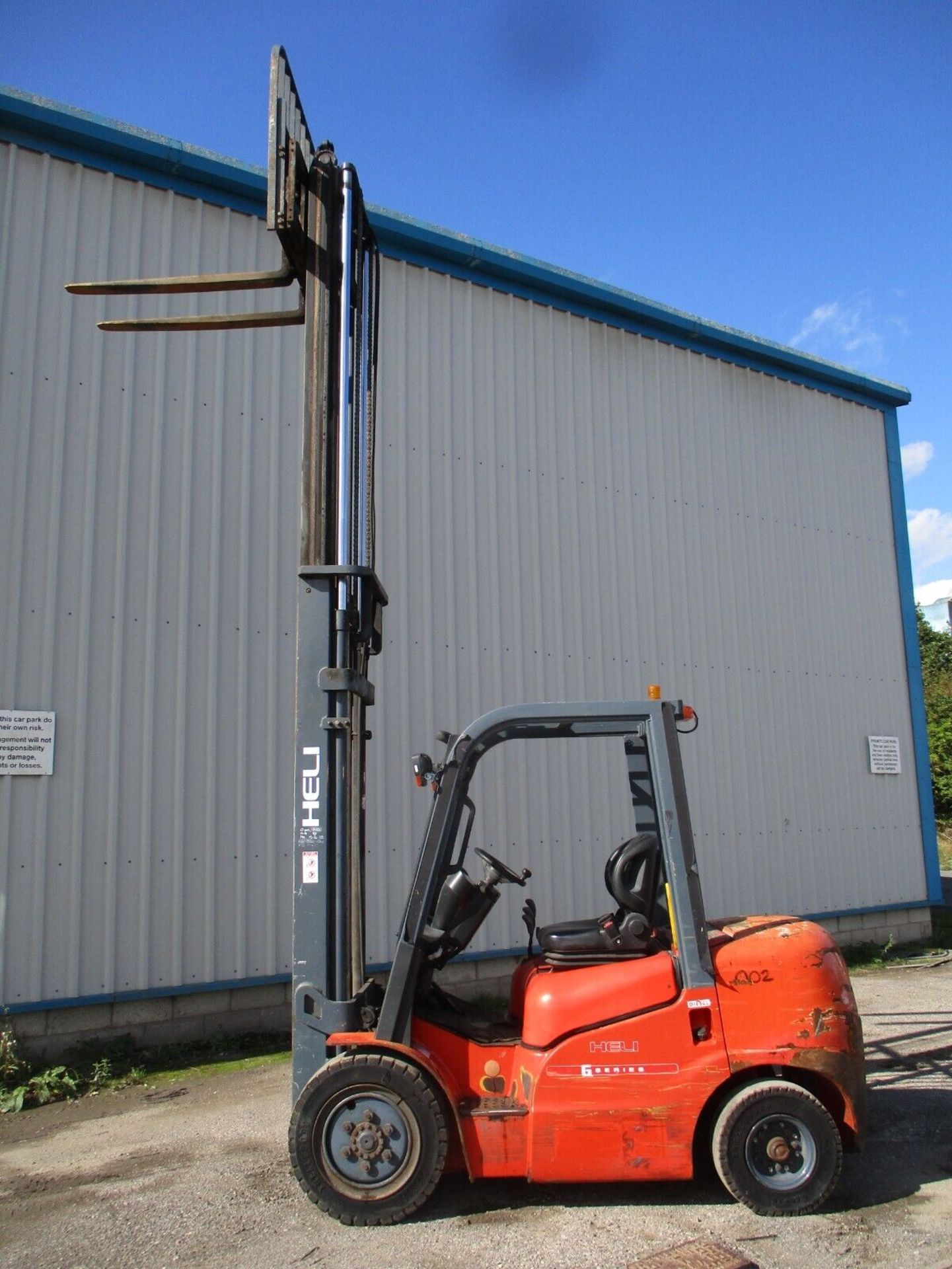 2012 HELI FD30G FORKLIFT. 3 TON LIFT - Image 13 of 14