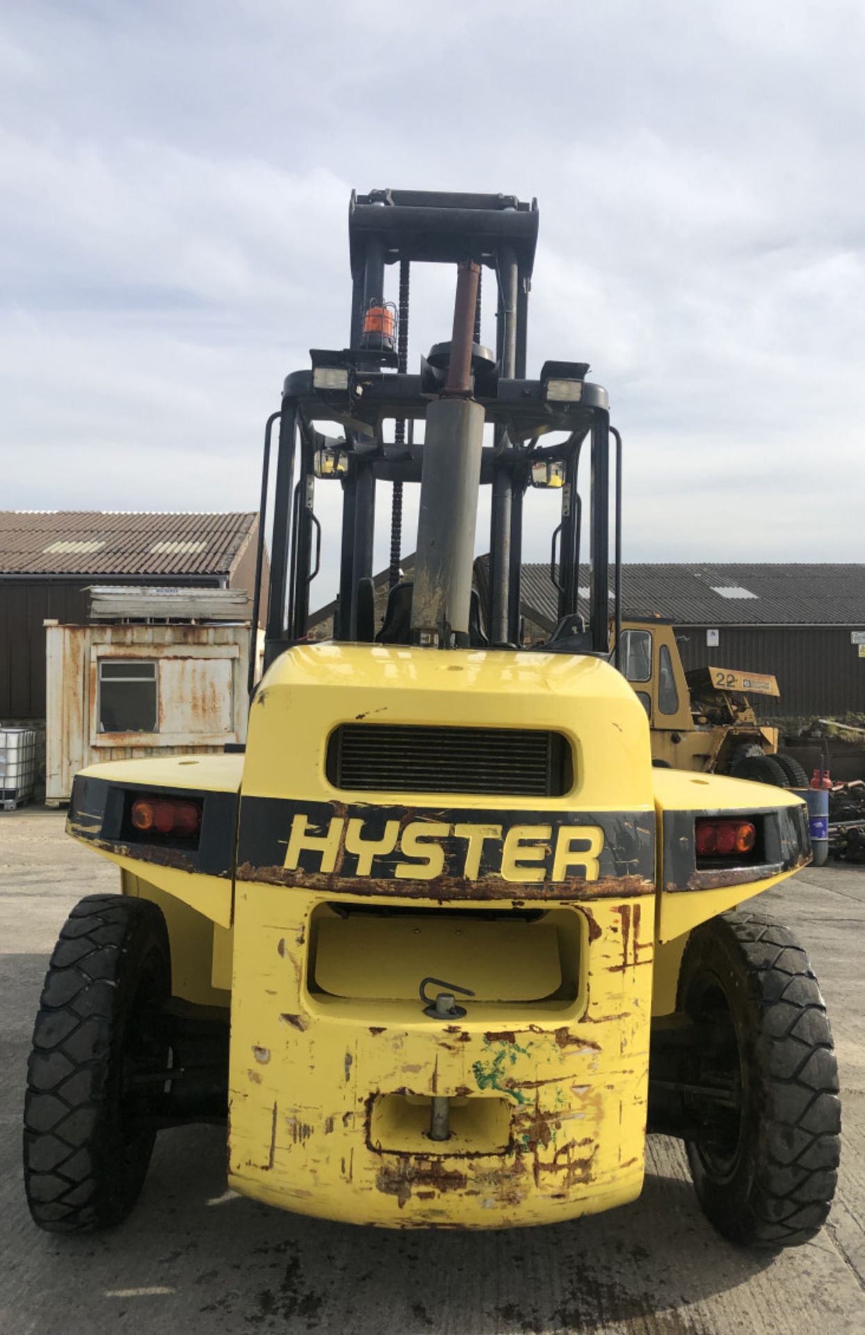 HYSTER H10.00XM ,10 TON DIESEL FORKLIFT - Image 8 of 9