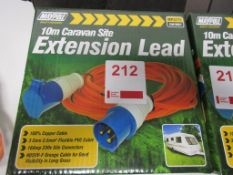 Maypole MP3771 10m caravan site extension lead, 230v