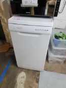 Unbadged slim line undercounter dish washer, 450mm