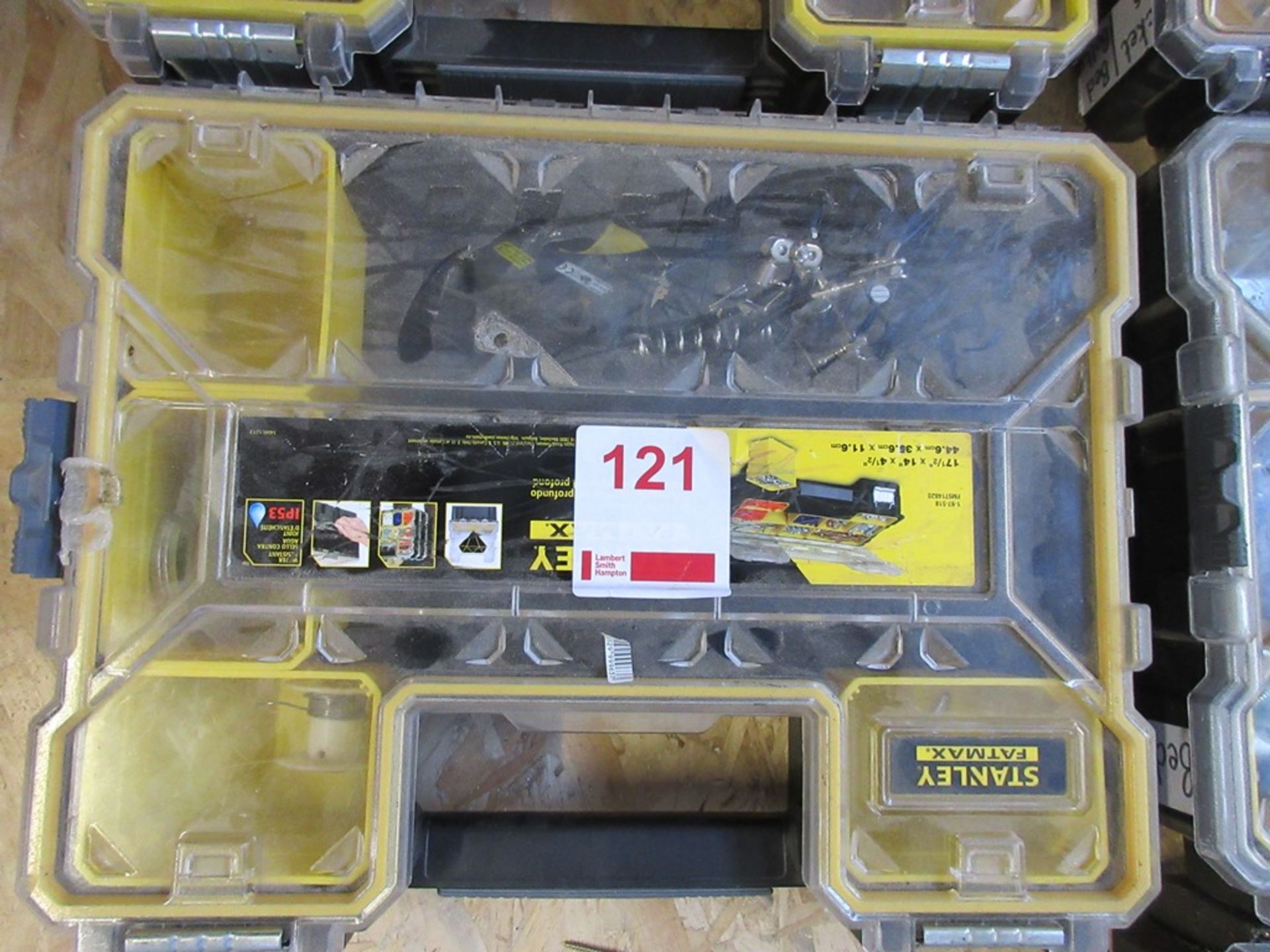 Three Stanley Fatmax sectional carry cases with contents including assorted plumbing and soldering - Bild 3 aus 4