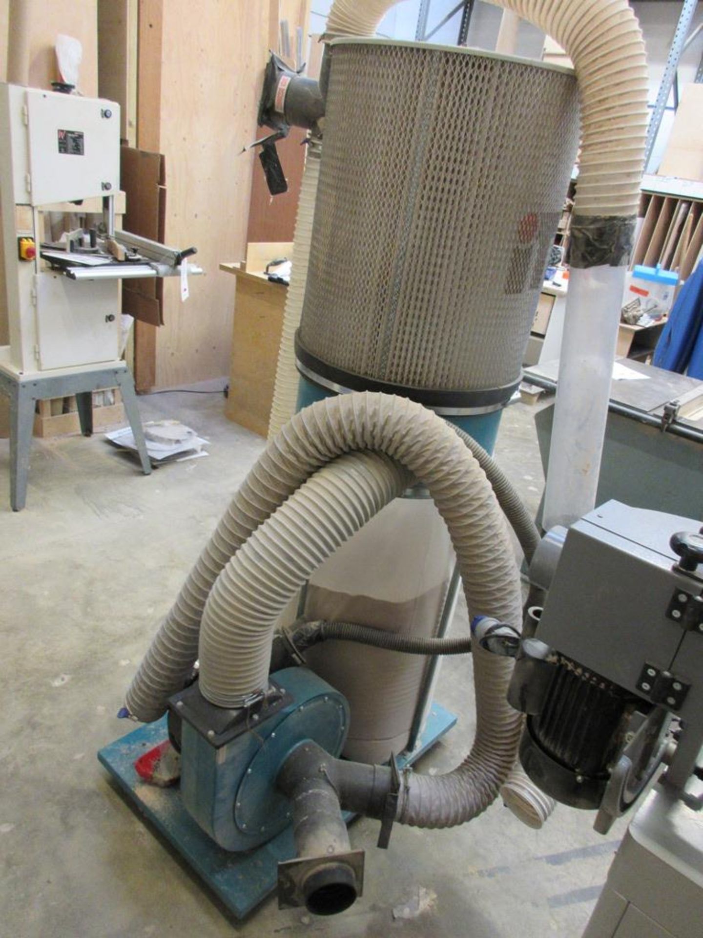 iTech 1500w single bag dust extraction unit with ducting, 240v - Image 3 of 4