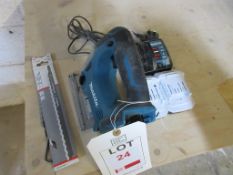 Makita JV183D cordless jigsaw, 2 x batteries, 1 x charger