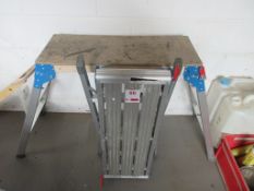 Two Silverline step up platforms, 850mm x height: 790mm