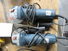 Two Bosch GWS750 angle grinder, 240v