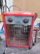 Pro electric workshop heater, 3kw, 240v
