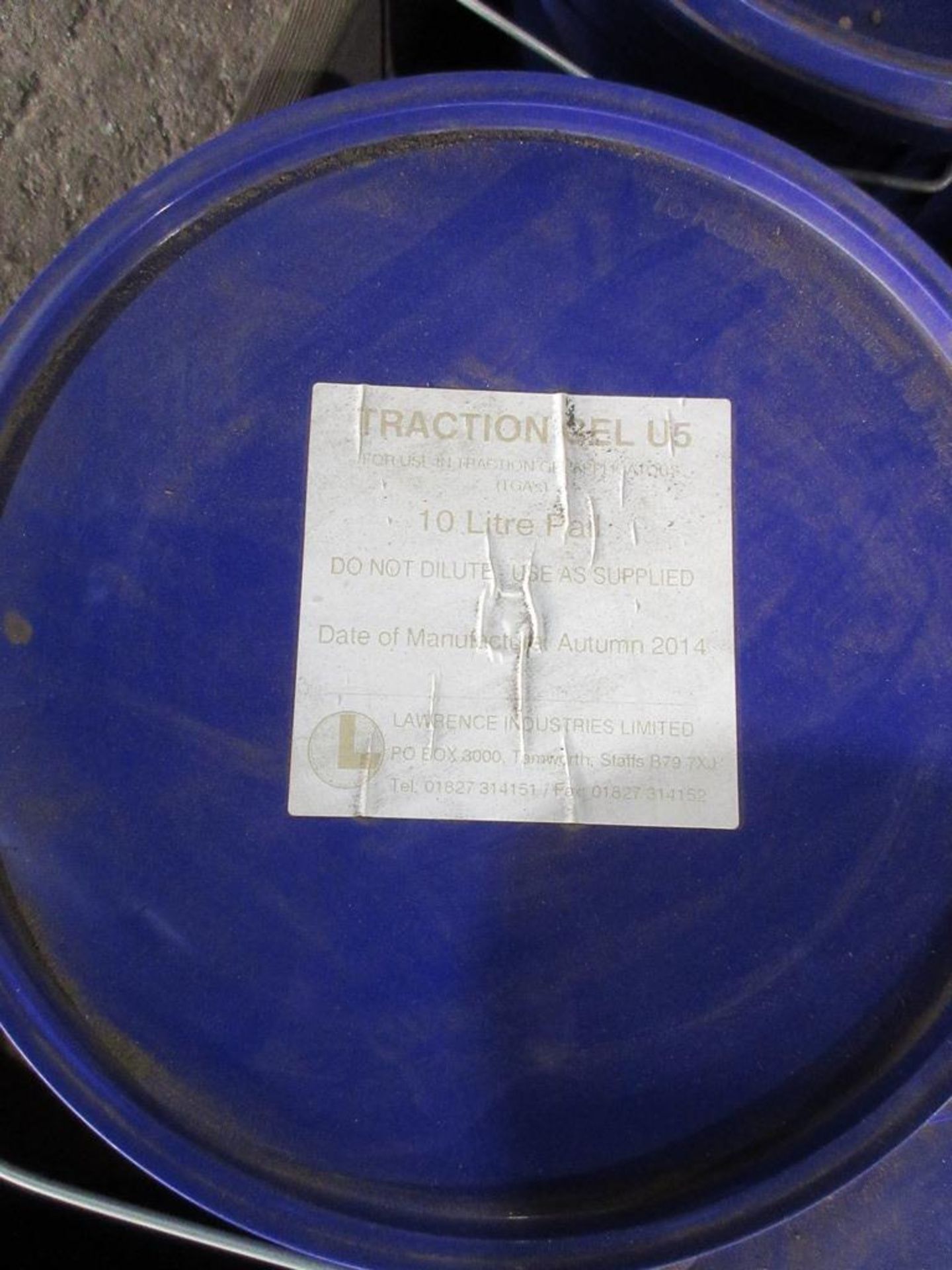 Eleven 10 litre tubs of Traction Gel U5 - Image 2 of 4