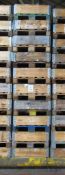 Ten Euro pallets with collars
