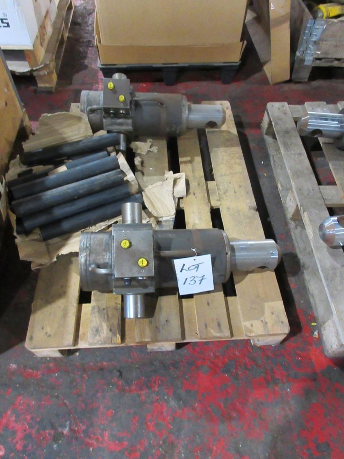 Four Rexquote Road railer axle hydraulic rams - Unused - Bild 2 aus 5