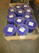 Eleven 10 litre tubs of Traction Gel U5