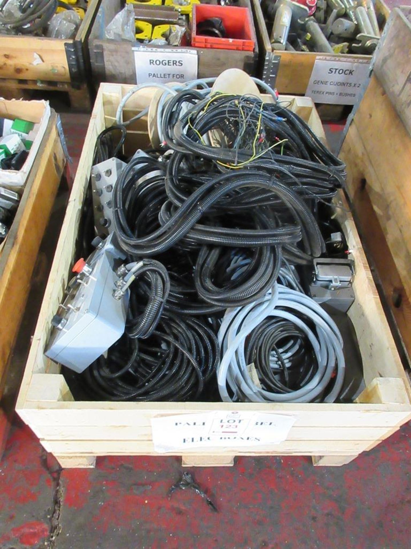 Quantity of electrical boxes & wiring etc.