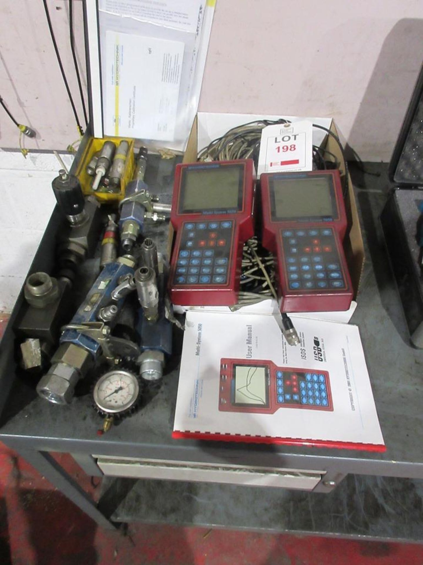 Two Hydrotechnik measuring instruments, type multi-system 5050 - Image 2 of 4