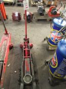 AC Hydraulics long reach trolley jack, Type 4000QN, capacity 4 ton, S/No 6007051