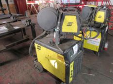 ESAB MIG welder, Model 400TW, S/No 217-610-2283 with ESAB wire feed, Model 30-4