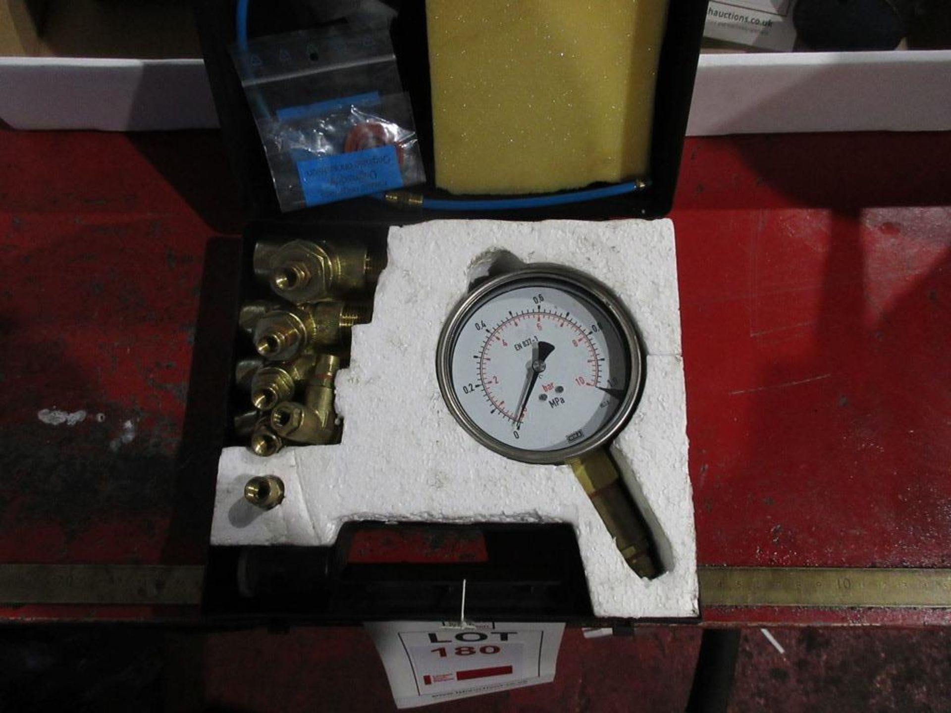 Atlas Copco pressure control unit with case. - Image 2 of 3