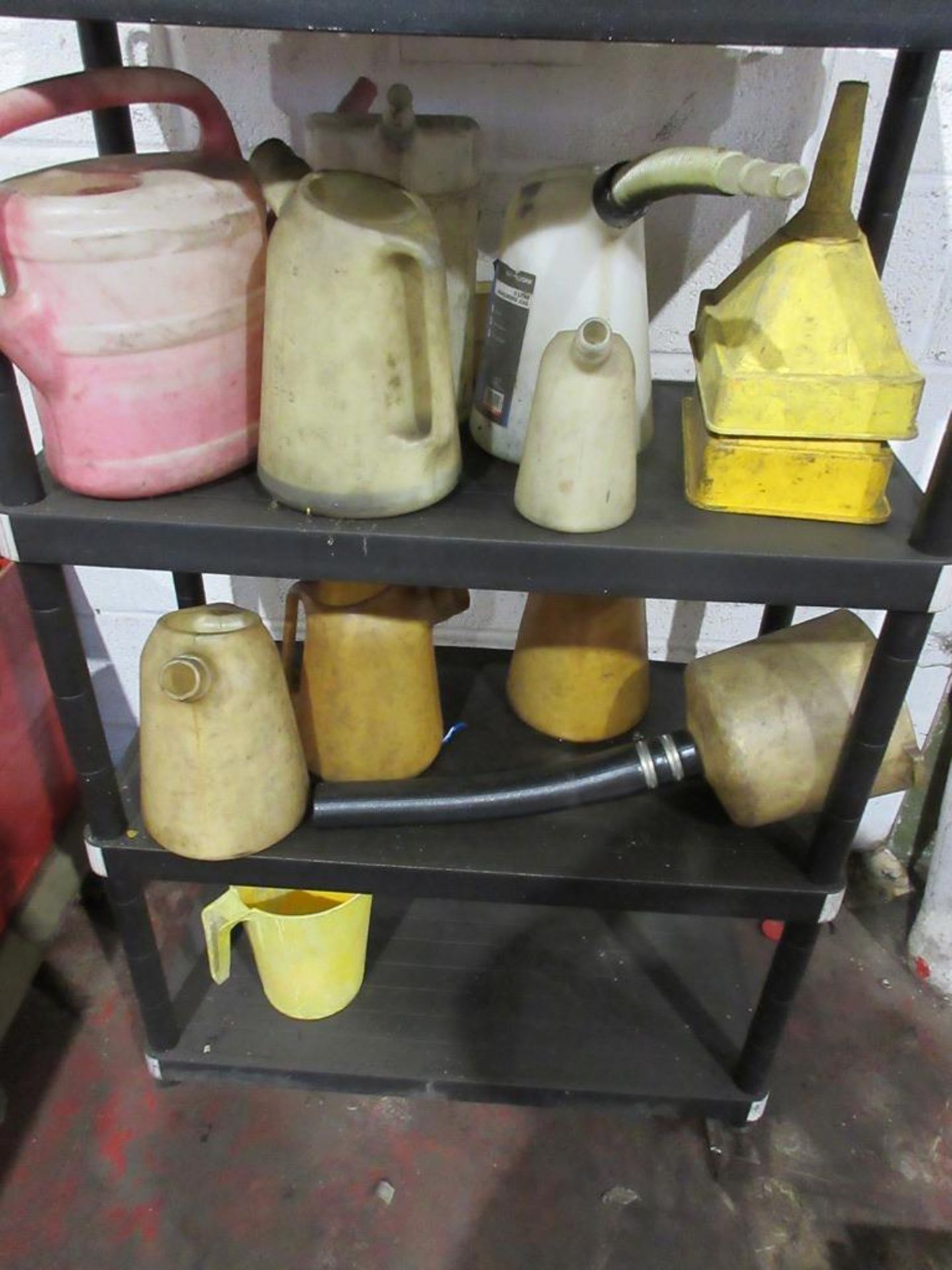 Rack & contents of pumps & jugs etc. - Image 3 of 4
