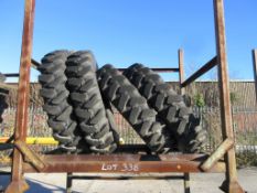 Four all terrain tyres, 8-25-20