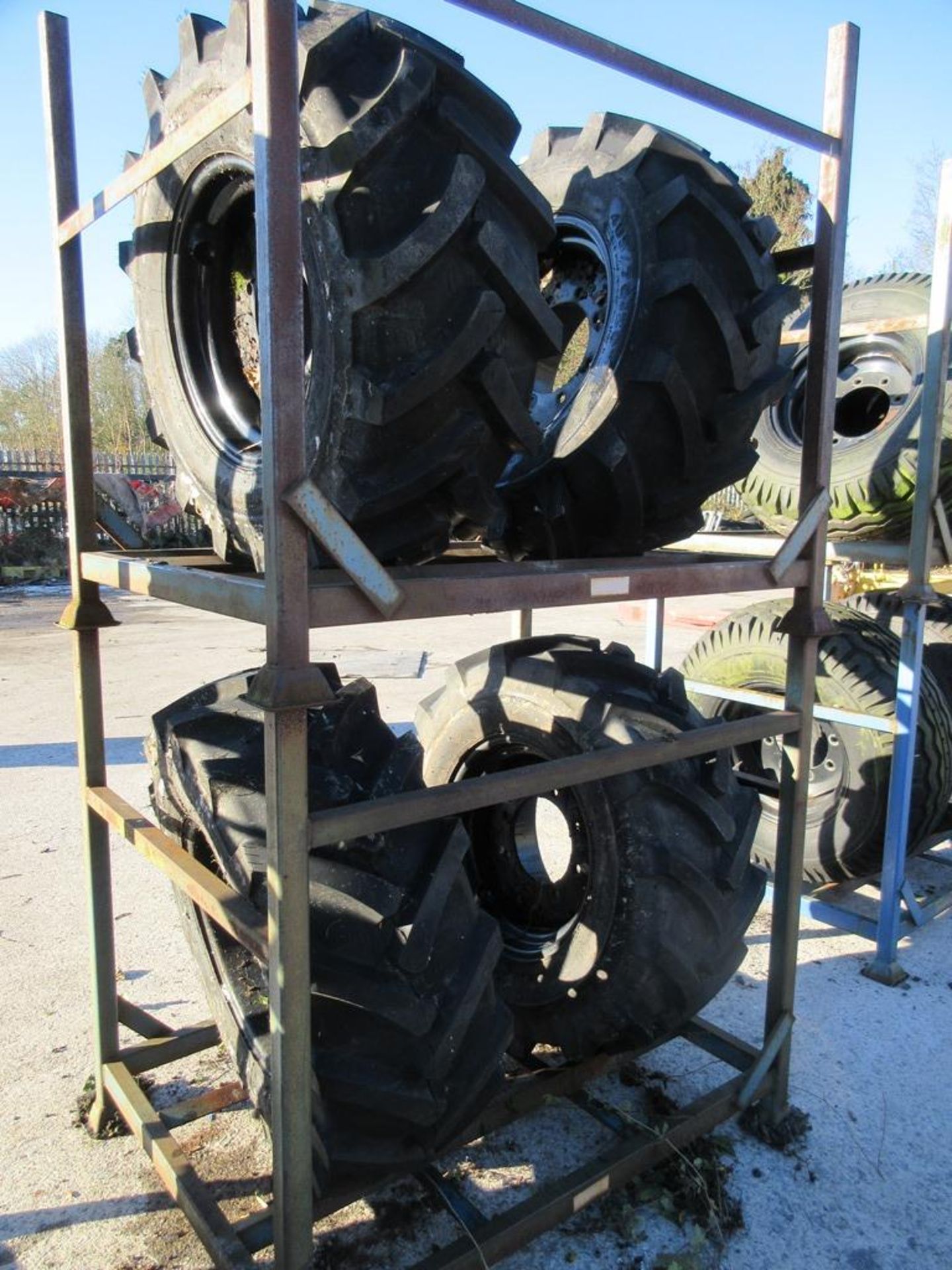 Four Wheels with 405/70-20 all terrain tyres - Image 3 of 4