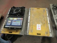 DINI Argeo digital vehicle weighing system, model 3590E, 4No. weighing pads, controller, printer &