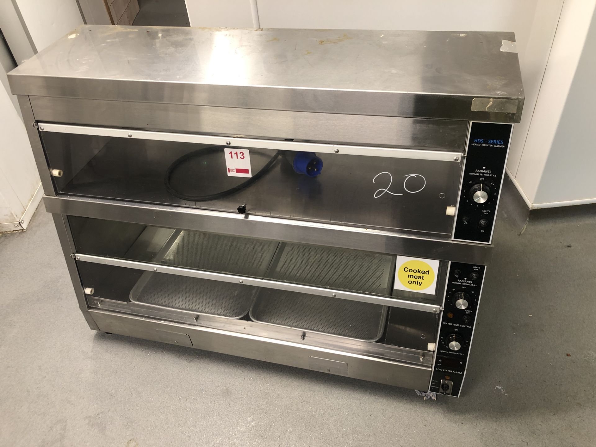 HDS-4 Series temperature control food warmer (Located Northampton)