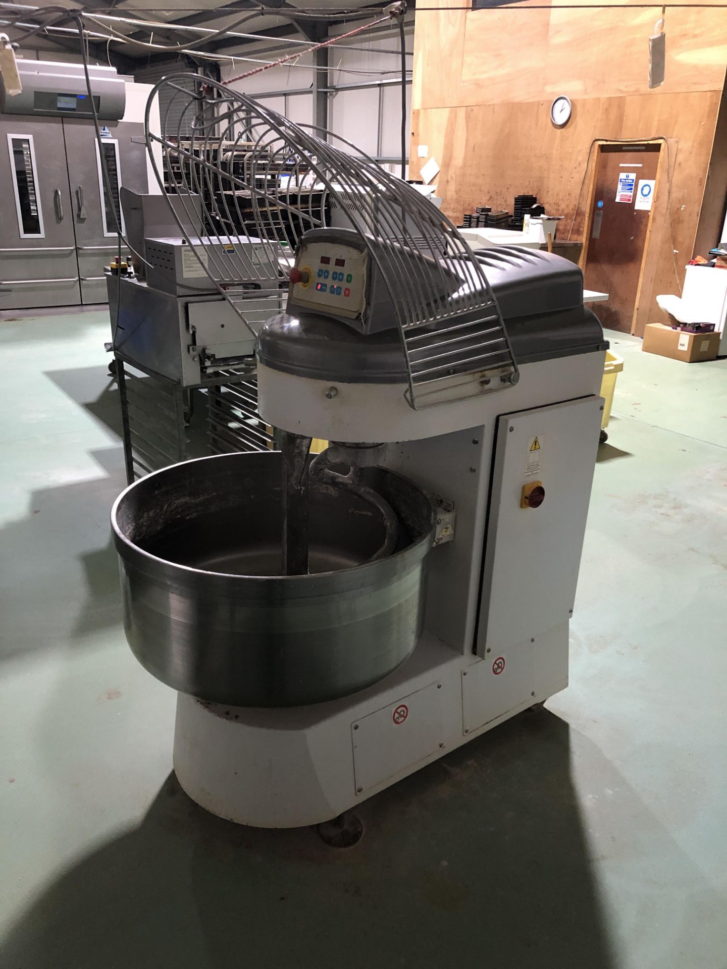 Esmach ISE N 130 3 phase spiral mixer (2004) (Located Milton Keynes)