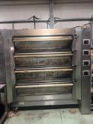 Tom Chandley CPTS468 24-tray deck oven (2010) with steam and turbo controls