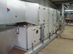 A Dalair air handling unit with local ductwork and fans (Air Handling Unit 1) A work Method