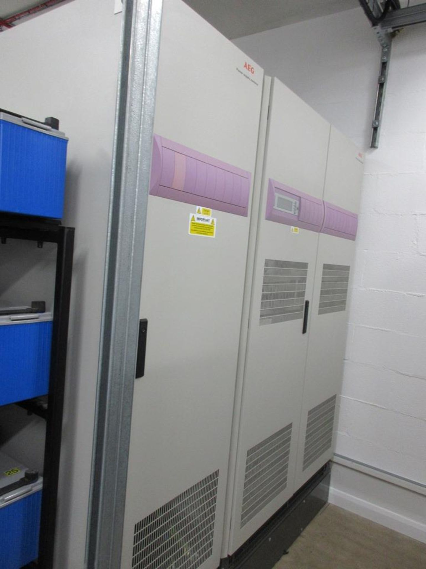 Six AEG Protect 4 uninterruptible power supply installations including battery racks and two PB135 - Image 8 of 14